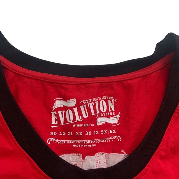 Evolution In Design Mens Sz 6X Chicago Bulls #23 Michael Jordan Greatest Tanktop - Picture 4 of 14